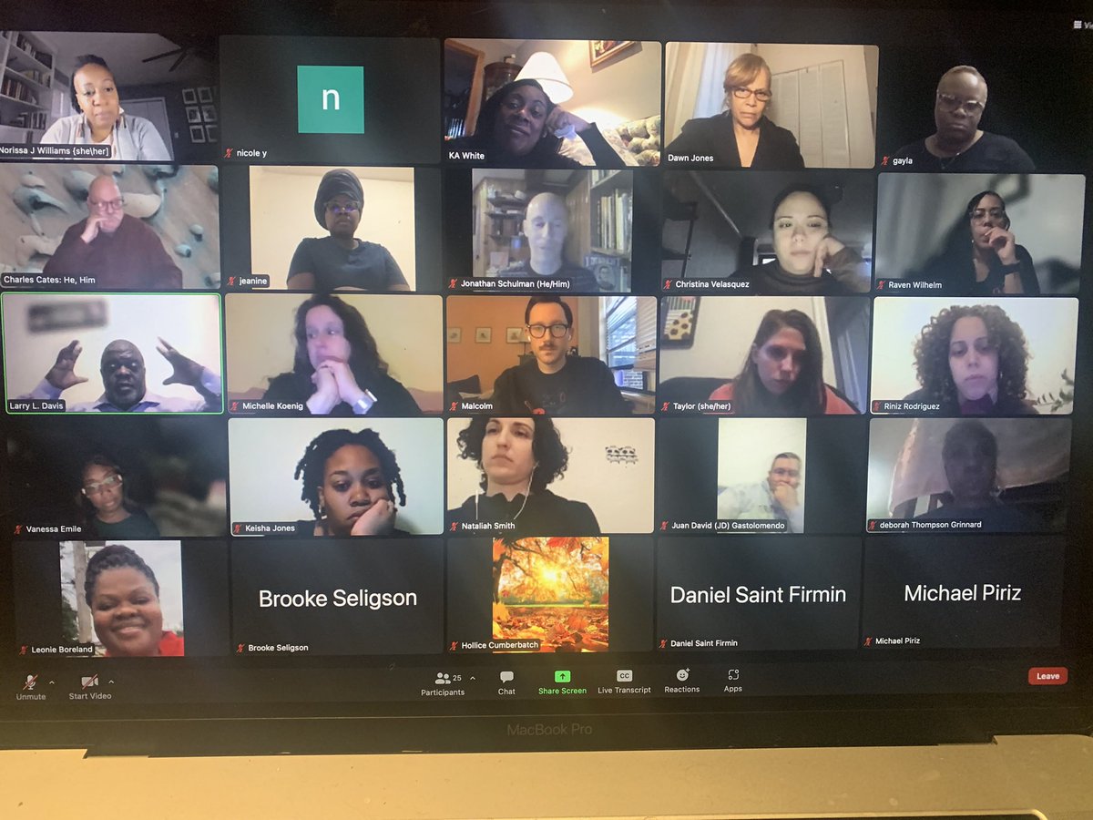 OEAnyc's tweet image. The Change Agent Academy is in session. So incredibly proud of our educators from across the city participating in the Supporting Liberatory Education course. #neverstoplearning #socialjusticeeducation #elsji