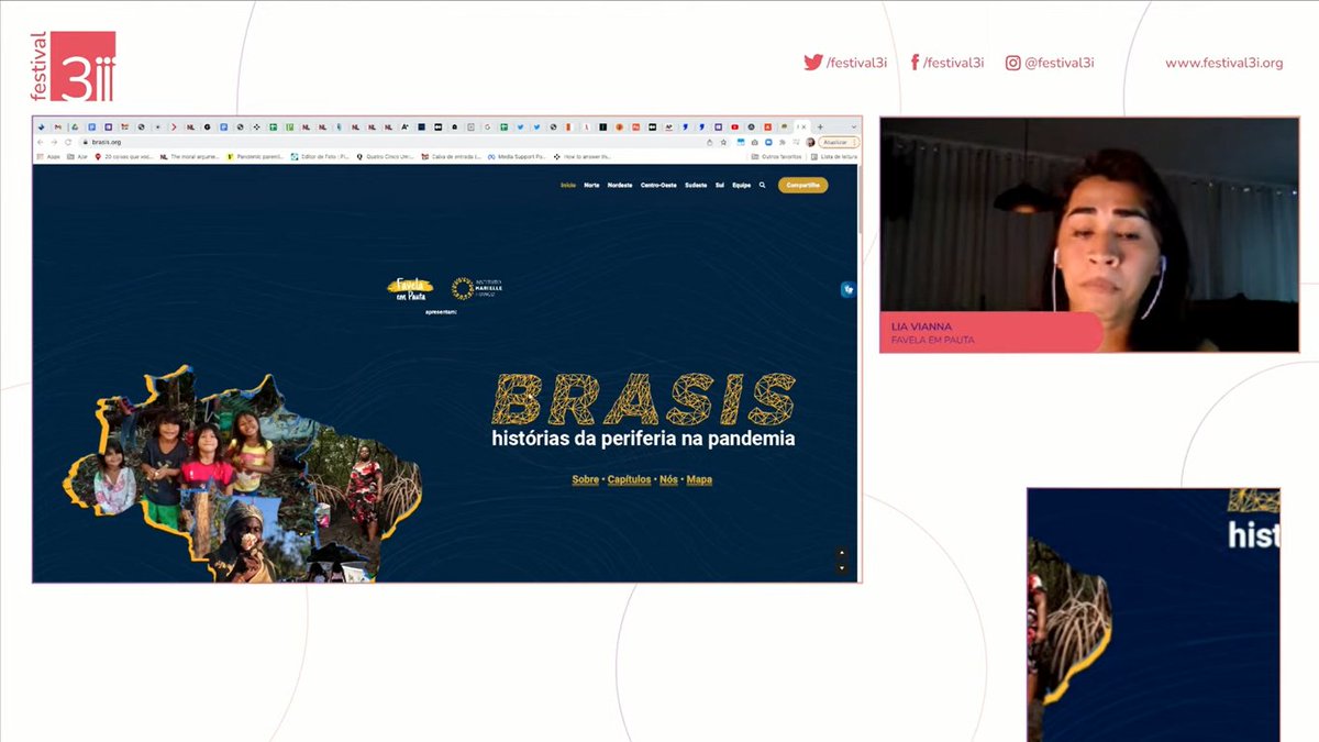 PerifaConnect's tweet photo. Por meio do @inst_marielle, foi desenvolvido o trabalho Brasis histórias da periferia na pandemia.
@favelaempauta @liasoares_s #Festival3i2022 https://t.co/LtjZOwLEH0