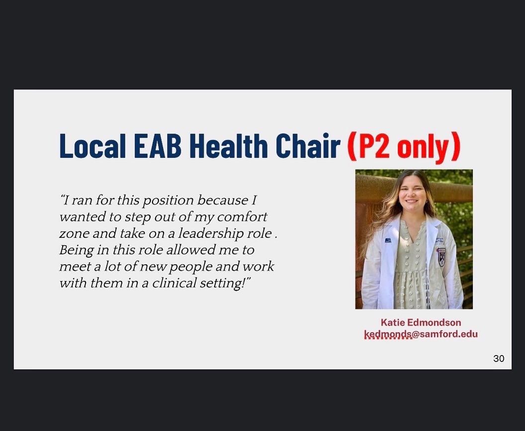 Samford_SNPhA's tweet photo. Meet our Local EAB Health Chair, Katie! Swipe left to see her roles and why she chose her position. If you are interested in being a Local EAB Health Chair of SNPhA, the link is our bio to apply! Applications close on Monday March 28th at 11:59pm!! https://t.co/BlIPm7xneA