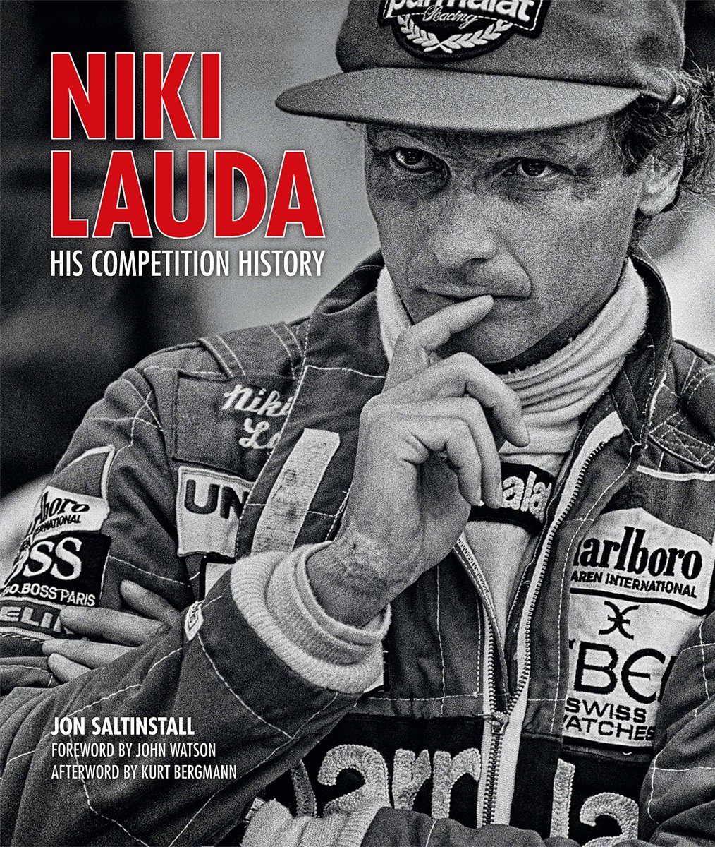 Automoblog's tweet photo. Another favorite in our #BookGarage series! In this book, author Jon Saltinstall paints a masterful picture of Niki Lauda’s approach to racing. #NikiLauda #Racing #Automoblog https://t.co/JuYqjziRTq https://t.co/ORHT3Pk9Sh