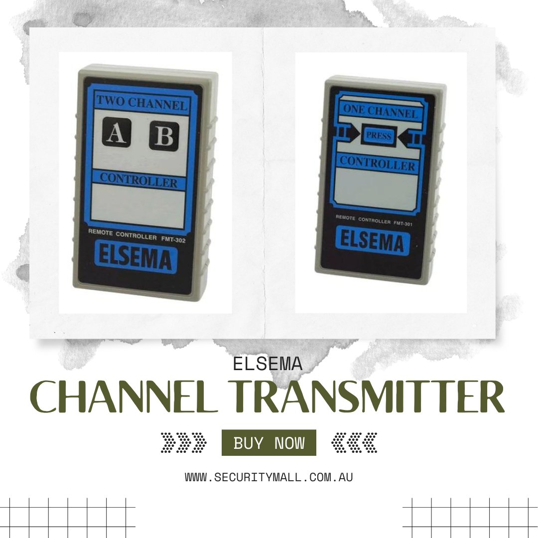 SecurityMall1's tweet image. Looking for an easy way to control your garage door, lights, and other electronics? Look no further than the ELSEMA Remote Control Digital Transmitter!

securitymall.com.au/collections/ac…

#DigitalTransmitter #accesscontrol #ELSEMA #RemoteControl