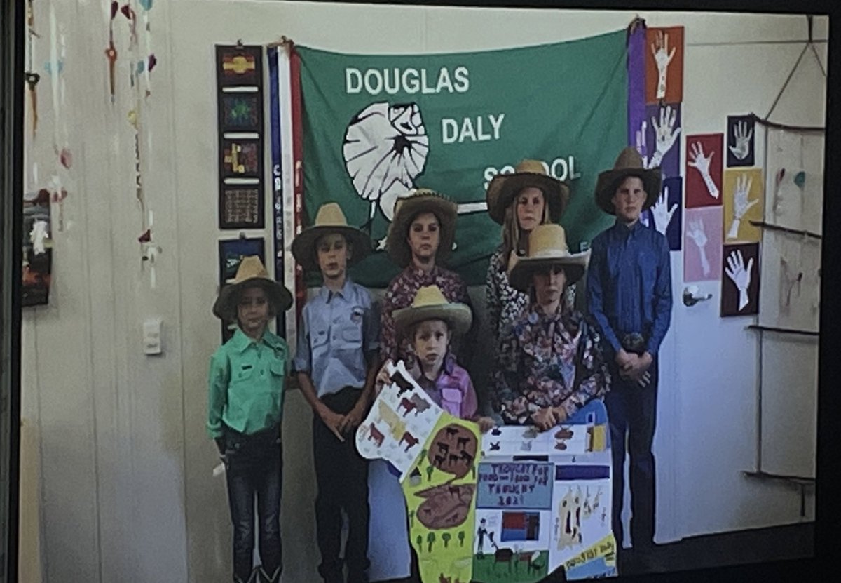 MattBrannRURAL's tweet image. What do you call a cow with a nervous twitch?
Answer: Beef Jerky!

#ntca2022 getting underway with video presentation from the kids at Douglas Daly