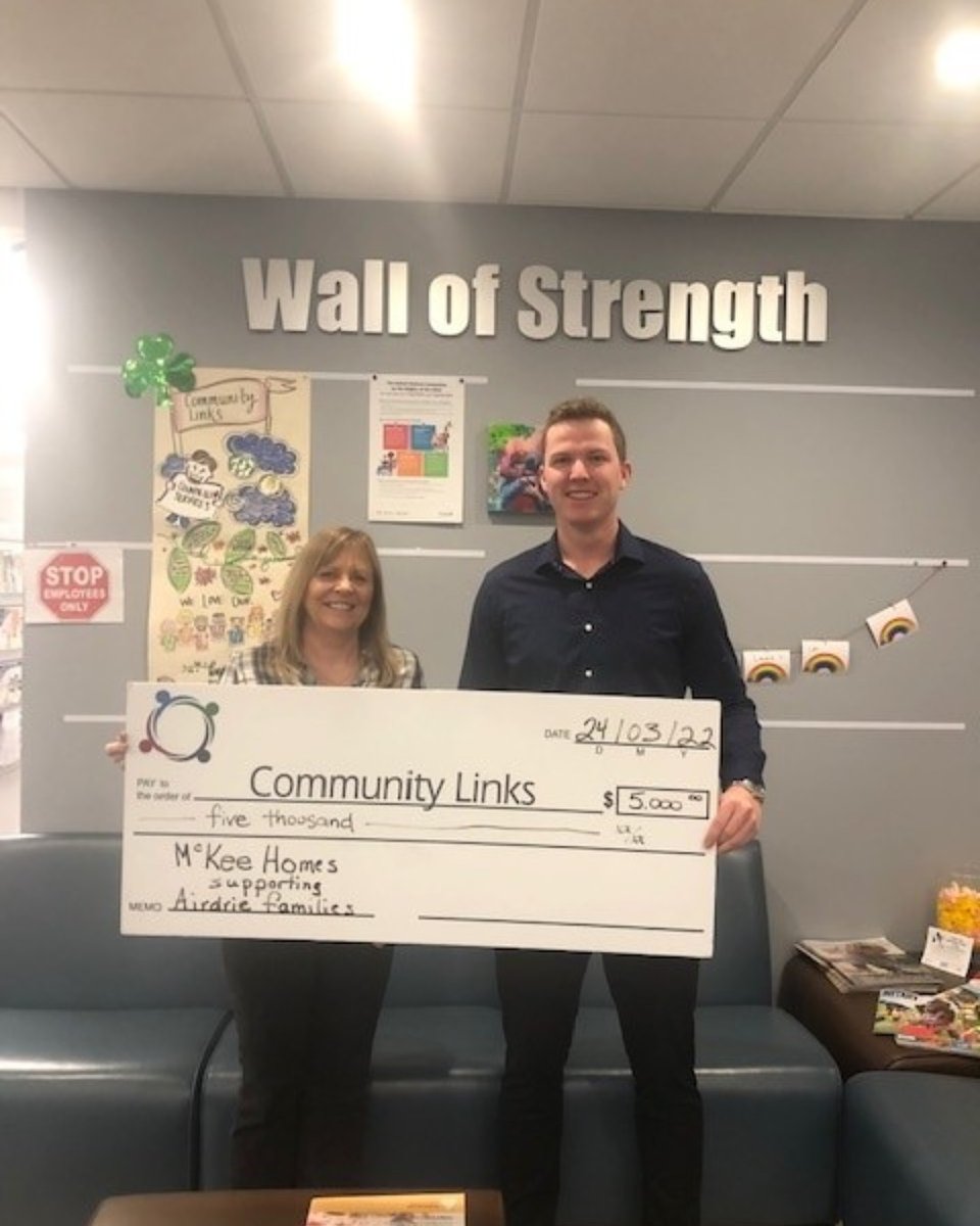 Community Links (@nrvcl) on Twitter photo Thankful Thursday!🙏
A huge big thank you to Ryan Doel and other members of the <a href="/mckeeairdrie/">McKee Homes </a> family - Elaine, Rob, and Grace. Your generosity is truly making a difference for Airdrie families! Thankful Thursday!🙏
A huge big thank you to Ryan Doel and other members of the <a href="/mckeeairdrie/">McKee Homes </a> family - Elaine, Rob, and Grace. Your generosity is truly making a difference for Airdrie families!