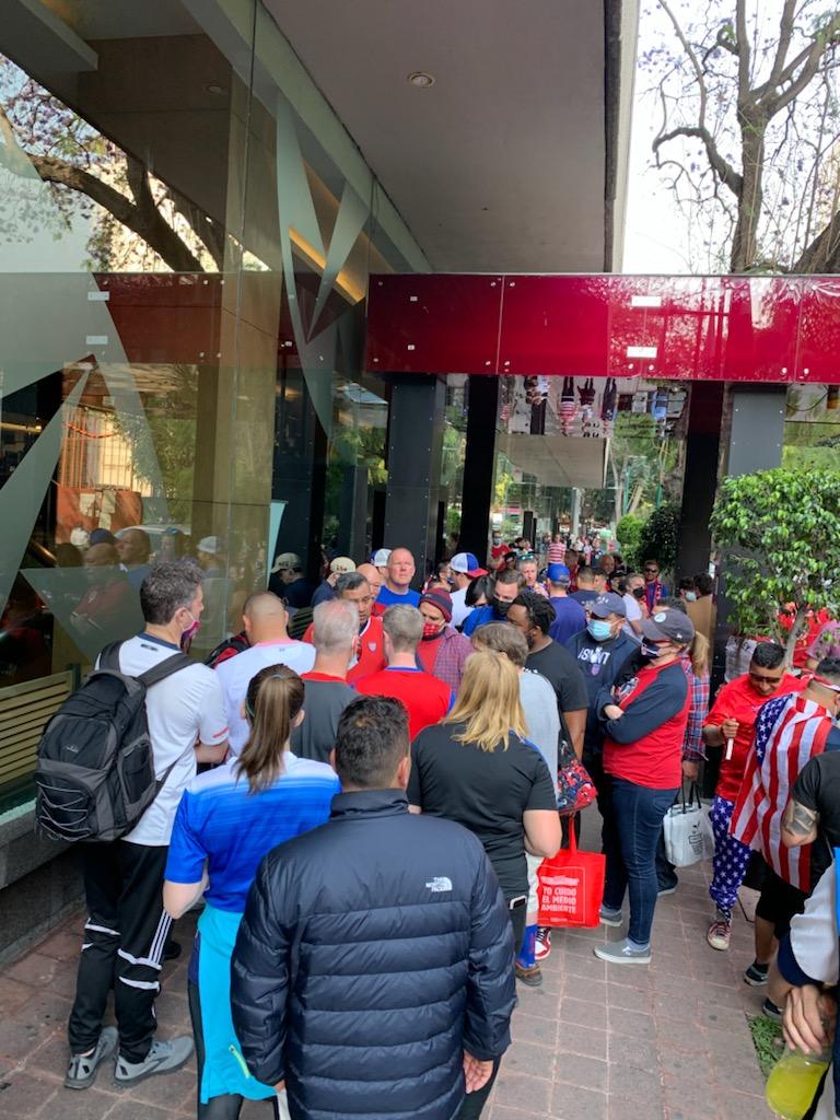 sammerssc's tweet photo. Load up, head out. Next stop: Estadio Azteca. #SammersInMex https://t.co/d5pcoiNVRE