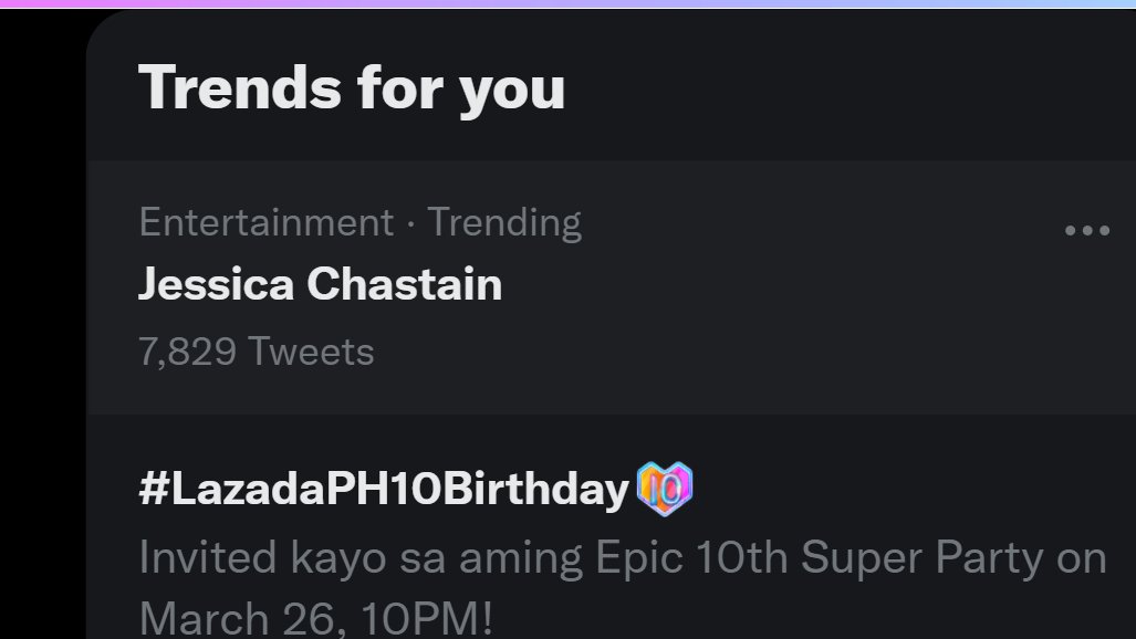 HAPPY BIRTHDAY MY LOVE JESSICA CHASTAIN 