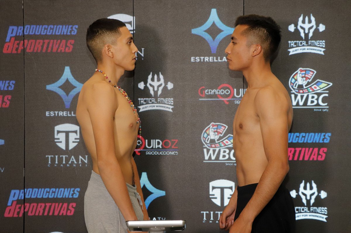 Kaiser_Lozano's tweet photo. #Boxeo #CDMX 

Emiliano Rojo (66,600 kilos) de Tonalá, Jalisco, se enfrenta a Vicente Baruch “El Gladiador” Granados (65,400 kilos), en pelea a 4 rounds en peso welter.

@richmaldonad @pdeportivas_ https://t.co/c5mEYvTE88