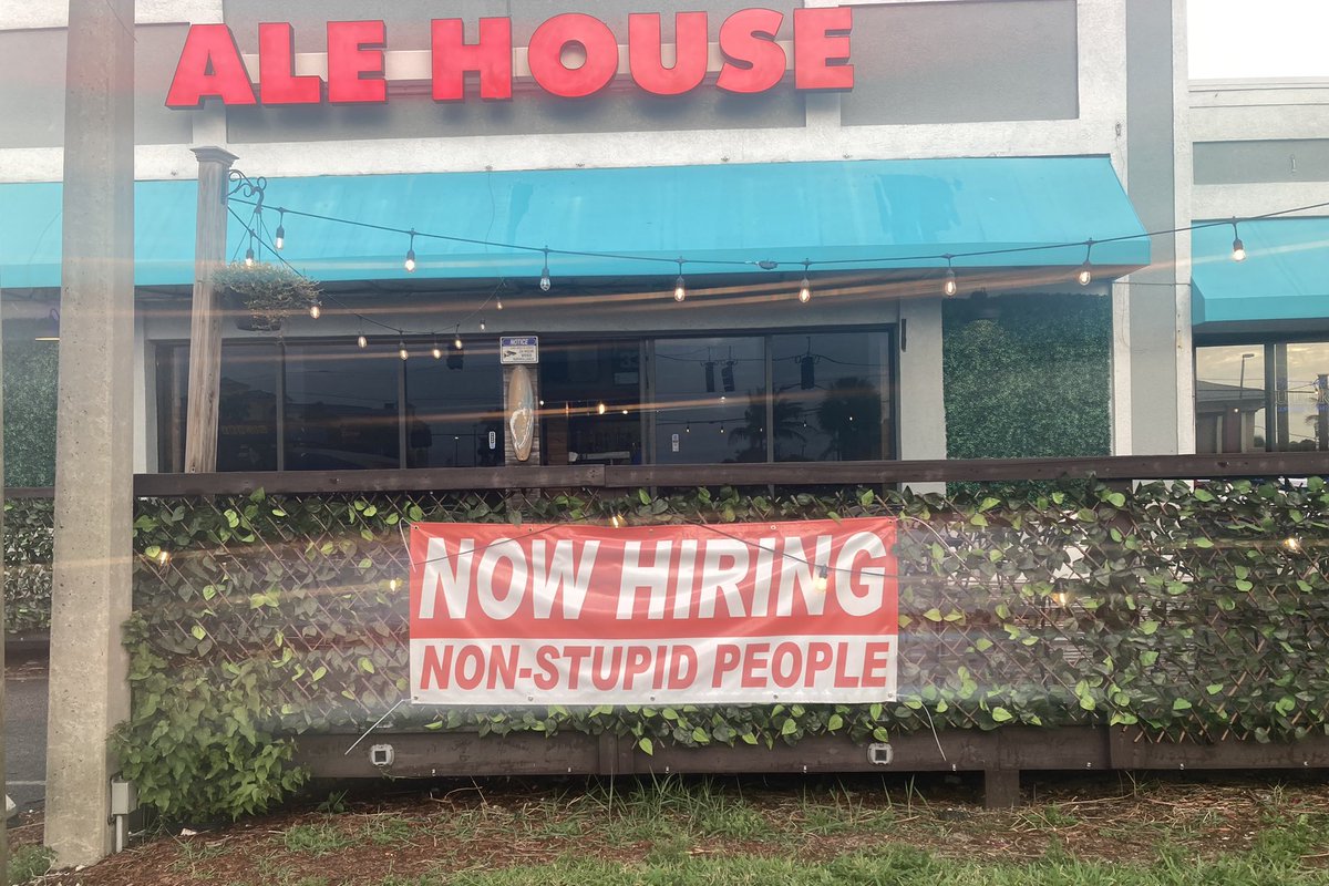 CReppWx's tweet photo. Good to see that some employers are still being somewhat selective https://t.co/pCFhYdumU5