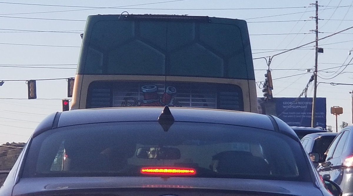 TurtleRecallPod's tweet image. Bebop and Rocksteady are obviously causing trouble in our town! 

GO GREEN MACHINE!
#LetsHaulShell