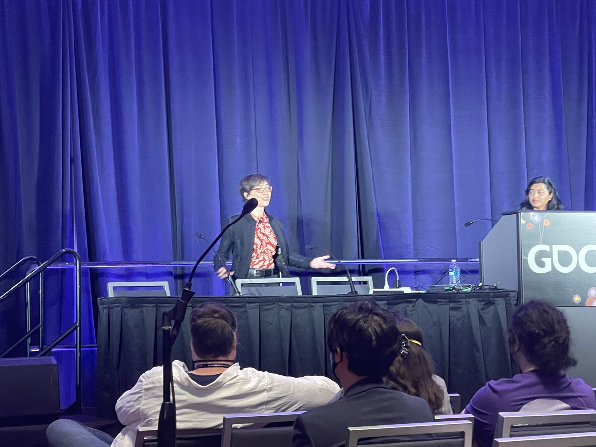 iBrews's tweet image. “We can’t say “star wars” anywhere because “star wars” doesn’t exist inside of “star wars.” -@thacher on maintaining the magic circle inside Star Wars: Galactic Starcruiser.