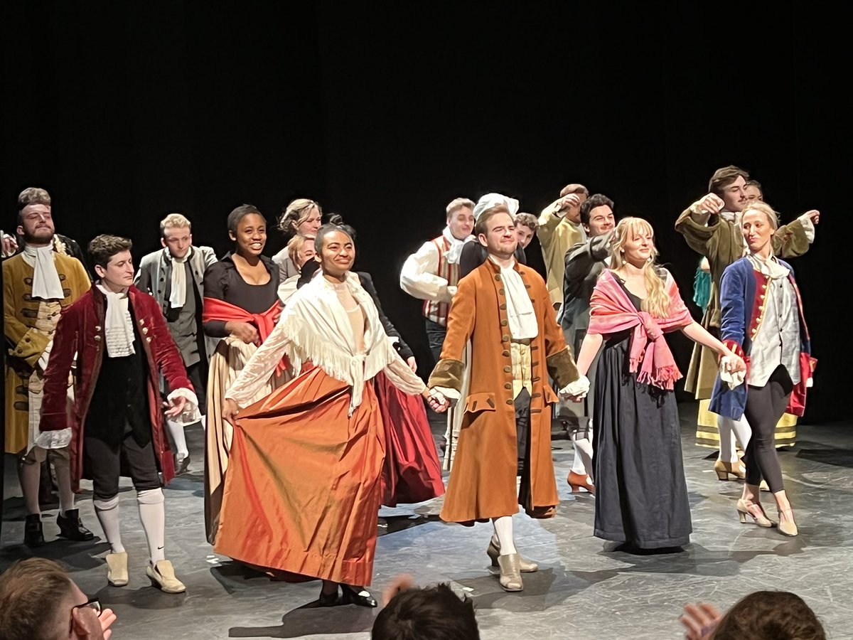 Congratulations to the super talented students on the Musical Theatre &amp; Acting Course who wowed their audience yesterday in The School for Scandal! <a href="/CSSDLondon/">Central</a>