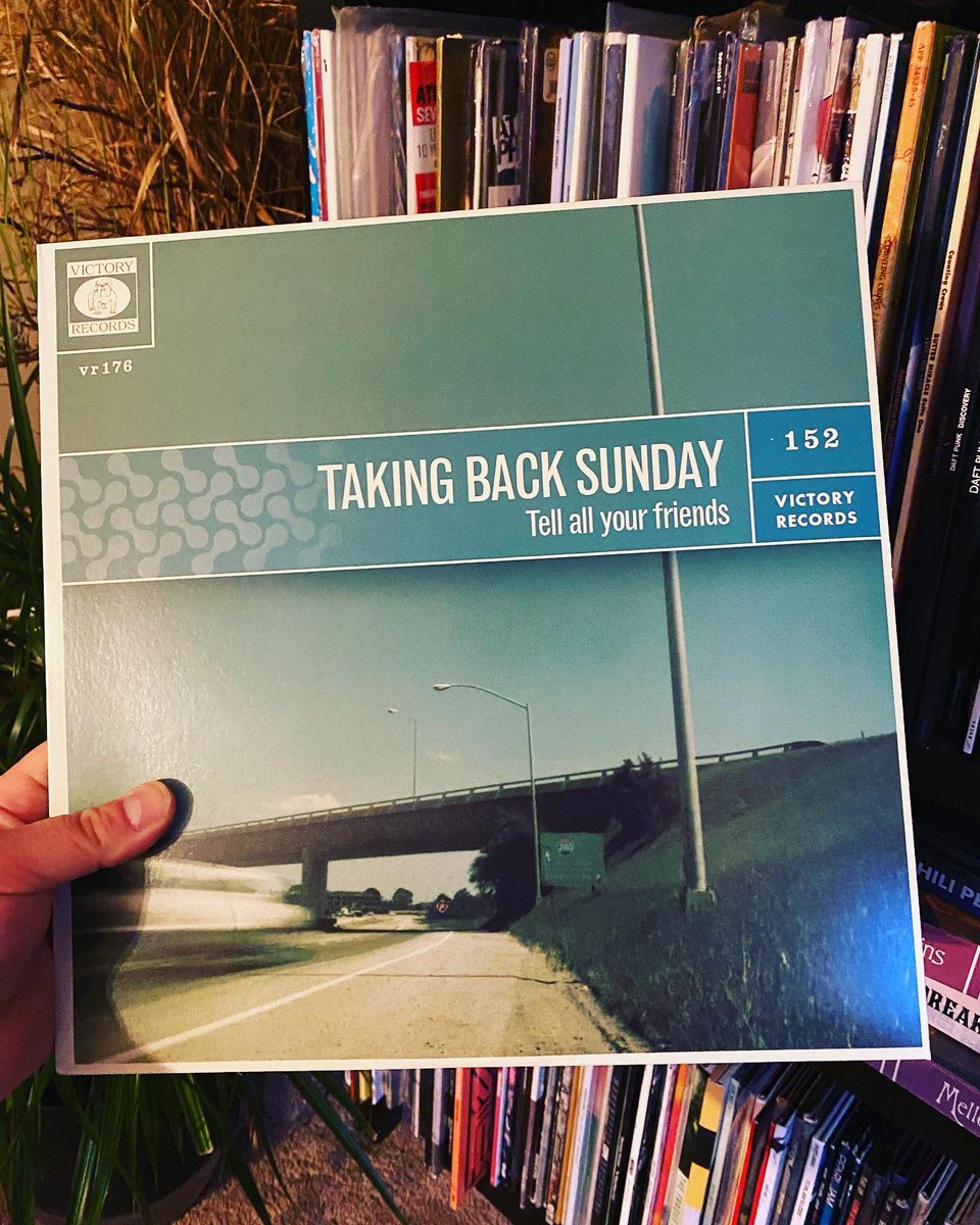 Podioslave's tweet photo. 20 years of @TBSOfficial’s “Tell All Your Friends” 🤯. We remember just yesterday seeing TBS on tour for the 10 year anniversary. We’ve talked a ton about the music of Long Island, NY over the life of the pod, but not enough about this phenomenal record. #takingbacksunday #TAYF https://t.co/Lw2fnEjhR9