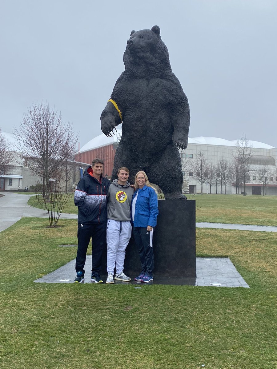 Thank you for the tour and visit today @BrownUFootball  Loved the facilities.  It was great to meet you @CoachW_Edwards and @BrownHCPerry.  Looking forward to summer camp.