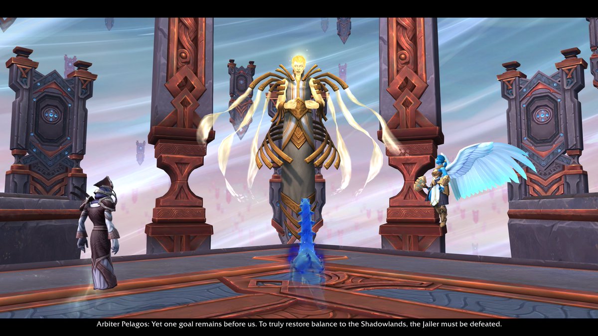 RachelProdi's tweet photo. 🎺 I present to you… the hero of the Shadowlands! #WoW #WorldOfWarcraft https://t.co/pbq01CgHdX