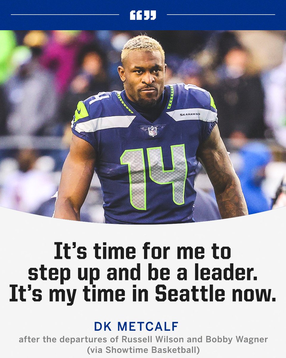 ESPNNFL's tweet photo. DK is ready to take the reins in Seattle 💪 https://t.co/gmhZg0H3x3