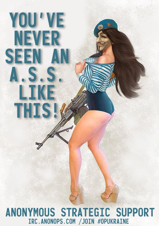 A.S.S. welcomes individual or collective hackers who are fighting for Ukraine to join our ranks. 

Read this guide: newblood.anonops.com

#opRedScare #Anonymous #Ukraine #NATO #Zelensky #UkraineRussiaWar