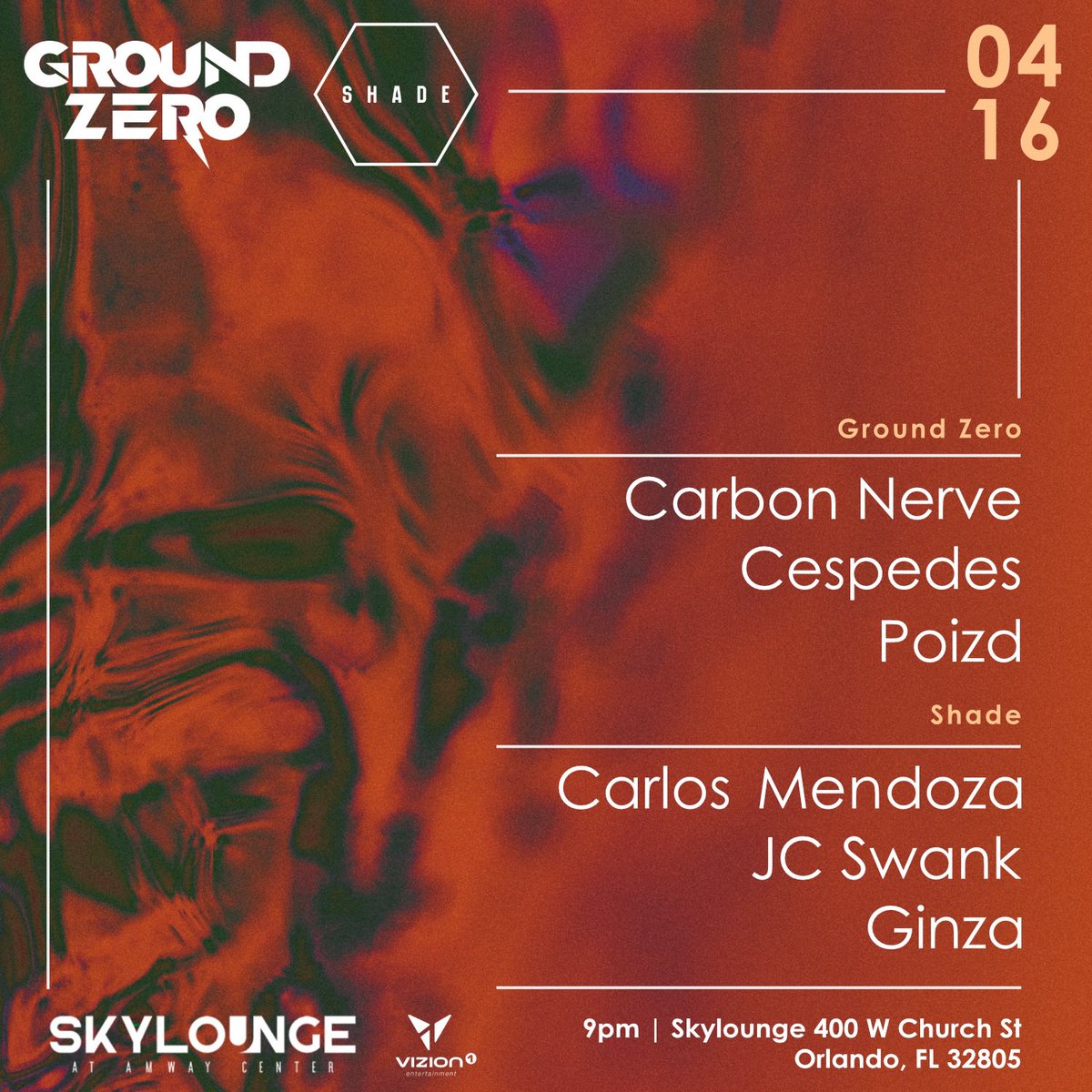 groundzeromiami's tweet photo. Our Orlando debut with @ShadeTechno 04/16/2022

Tickets out soon. https://t.co/wlUlABLsKB