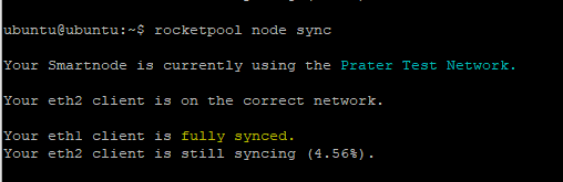 MJthePopstar's tweet photo. Thank you Rocket Pool. I am an #ETH testnet node and validator now!
  Will test and revise setup until I am ready for #ETH mainnet and #BeaconChain.
#RunTheChain https://t.co/fAPmIOiKKD