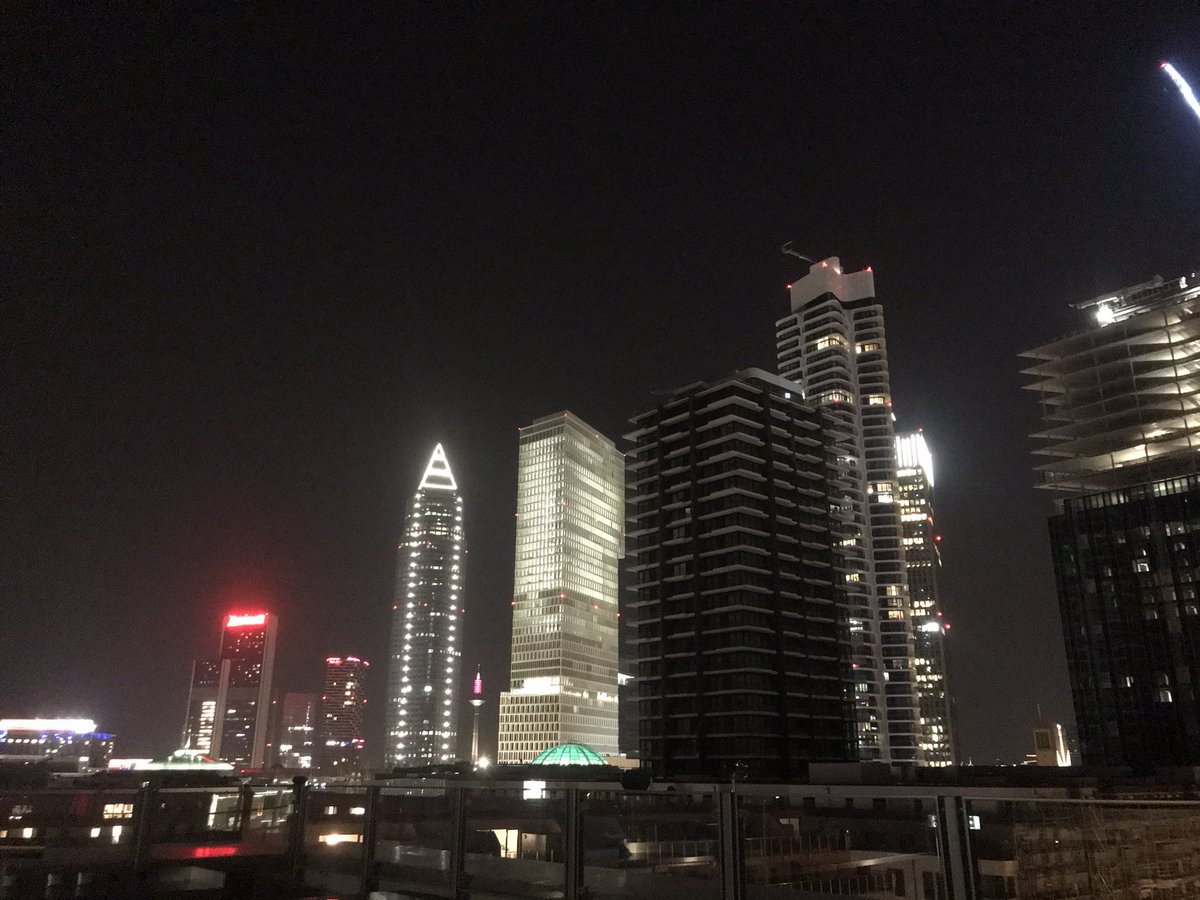 BrOttmn's tweet photo. My amazing day found an end with this amazing view 🌃 . I was invited by PwC to participate at their Trust &amp; Privacy 🔒 event today in Frankfurt. Let’s see what the future brings 👀. https://t.co/NypCXPwYW1