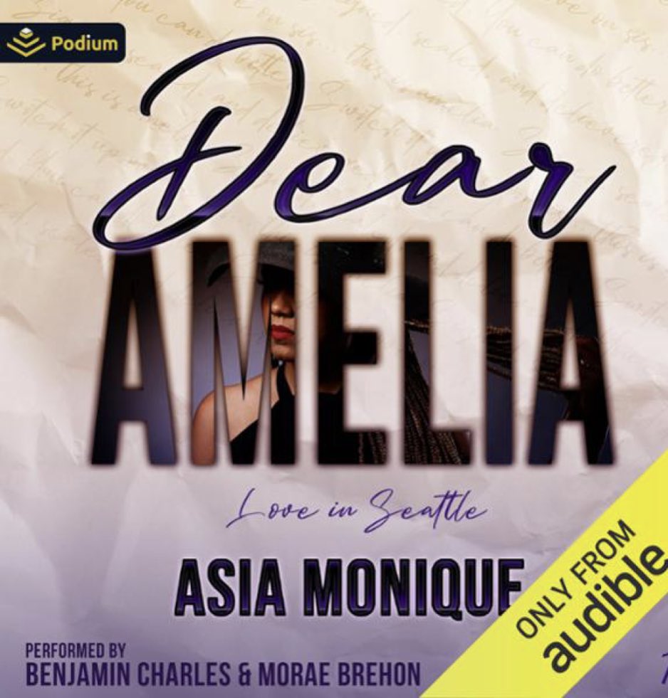 It’s #friendstoloversromance but the blurb and the narrators got me. Benjamin Charles and @moraebrehon Are narrating #newrelease Dear Amelia by @__AyeMonique #currentlylistening #audiobooklover