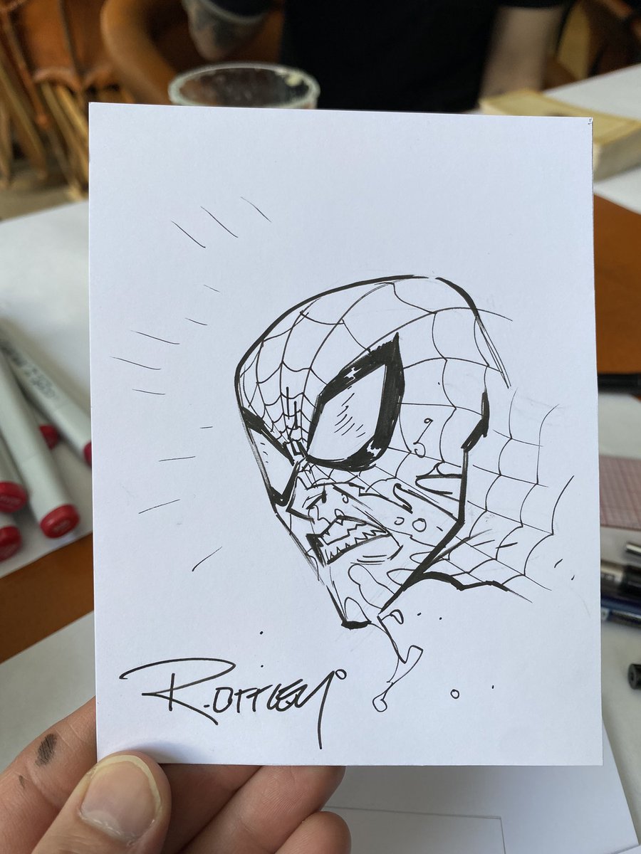 RyanOttley's tweet photo. Spideyyyy https://t.co/gDVCzjqYNk