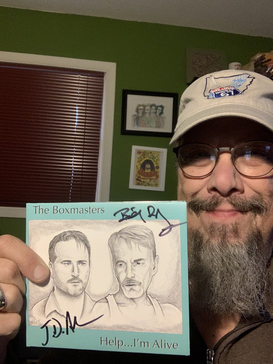 phillycheeze's tweet photo. Tune in this weekend to https://t.co/RX0P6nhLSu for my review of the latest release from The Boxmasters Help…I’m Alive
.🎶😎👍
#boxmasters #theboxmasters #newmusic #musicblog #helpimalive #billybobthornton #jdandrew https://t.co/ZmwsJQ4TJX