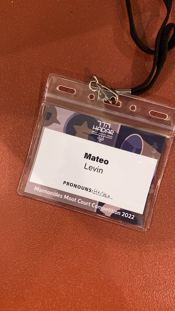 So excited to be at the <a href="/HadarInstitute/">Hadar</a> Maimonides Moot Court Competition competing on the <a href="/BBYOInsider/">BBYO Insider</a> team!
