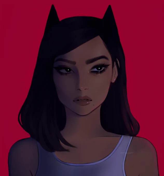 alguém quer me seguir? eu desenho mulher bonita e sou legal, juro 😔 