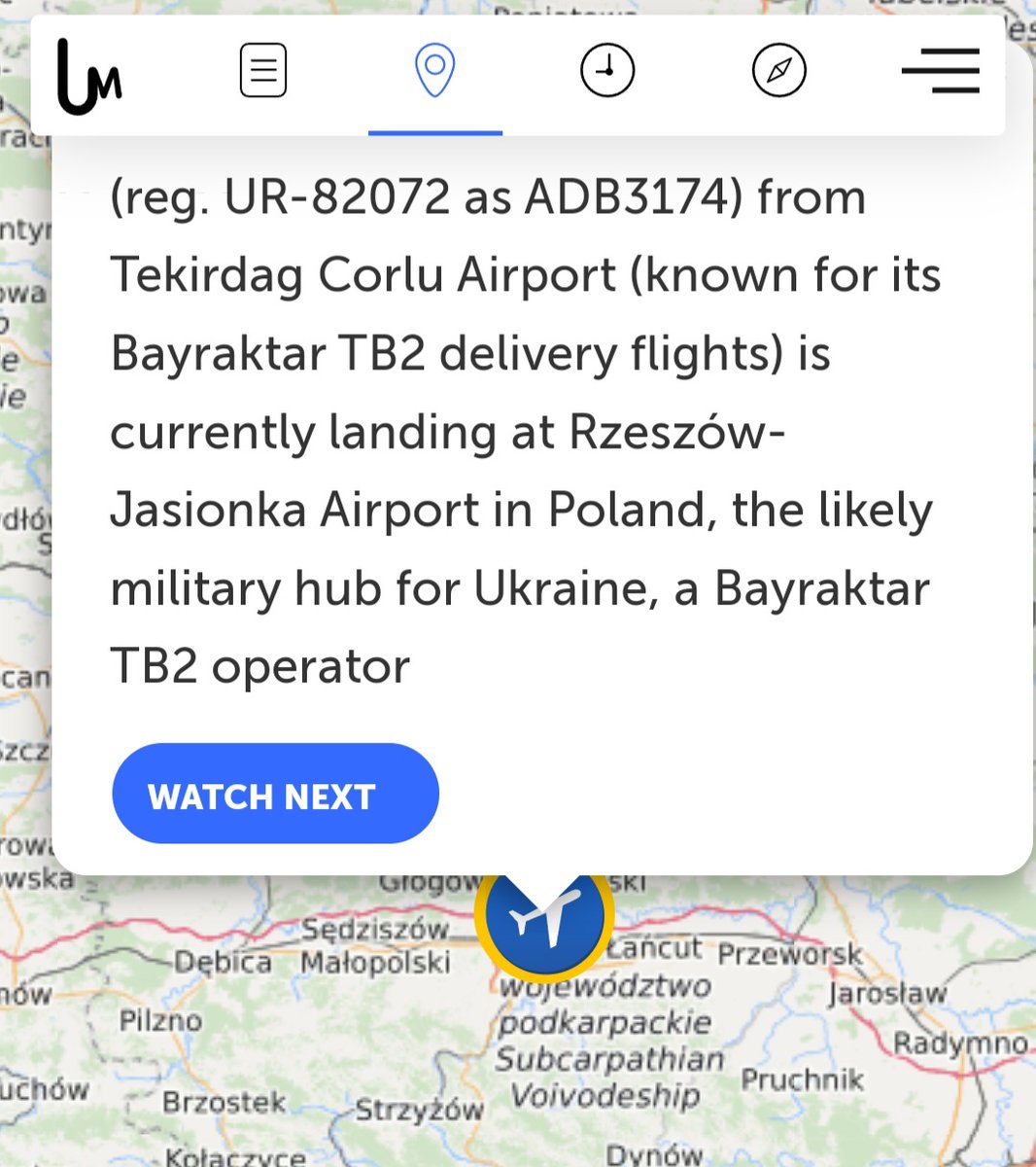 Bugün AN124 kargo uçağı yine Tekirdağ'dan havalanıp, New York Times'ın "Ukrayna'ya yollanan NATO silahlarının dağıtım üssü" dediği Polonya'nın Rzeszow kentine iniş yaptı. Her Tekirdağ-Polonya seferi sonrası TB-2 saldırı videolarının çıkması tesadüf olabilir mi?