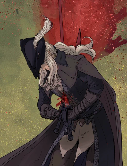 I'm still crying, yelling, throwing up, and frustrated every time I play this cursed game, but Happy 7th anniversary Bloodborne. 
