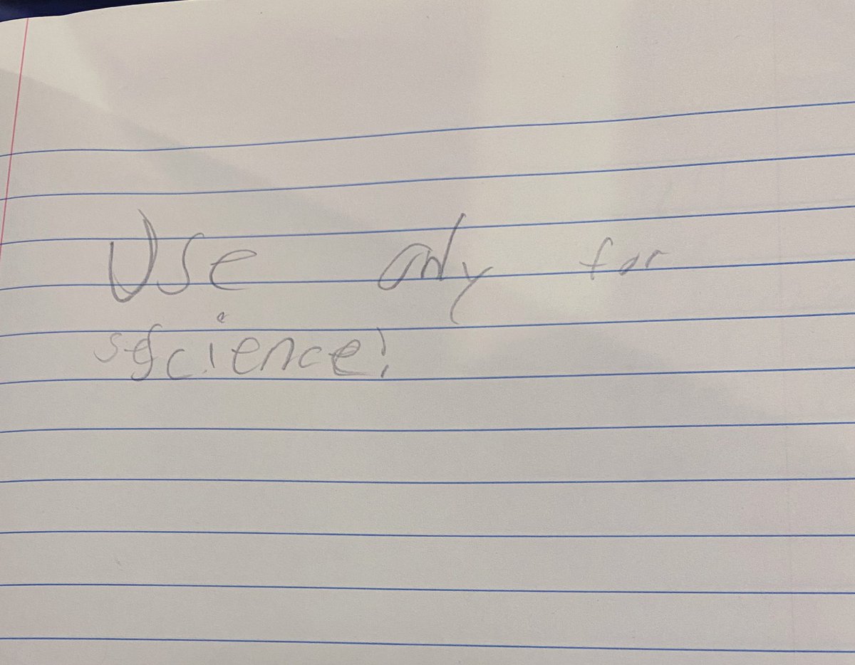 timothysheahan's tweet photo. My 7 year old daughter has started her first lab notebook without prompting #stem #science #kidsinstem #labnotebook #labbook #parenting #girlsinstem https://t.co/zjSWRTICAT