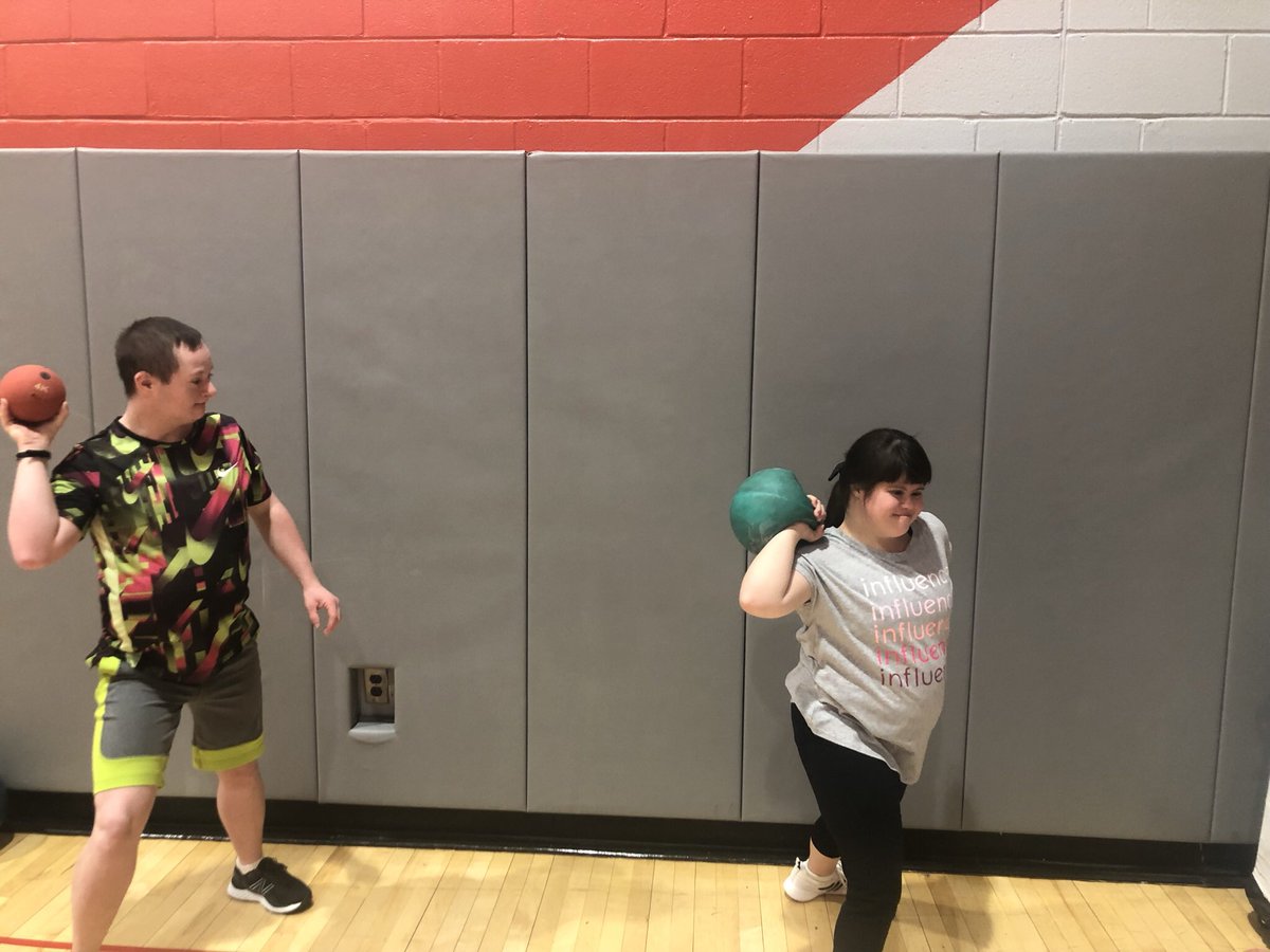 Indoor track practice gave us a chance to hit the drills. Our athletes picked up the shot put drills real quick with a little teamwork and patience. @NJCIE <a href="/HPRwildcats/">High Point Regional High School</a> <a href="/SpecialOlympics/">Special Olympics</a> @coachcdexter <a href="/JonTallamy/">Jon Tallamy</a>