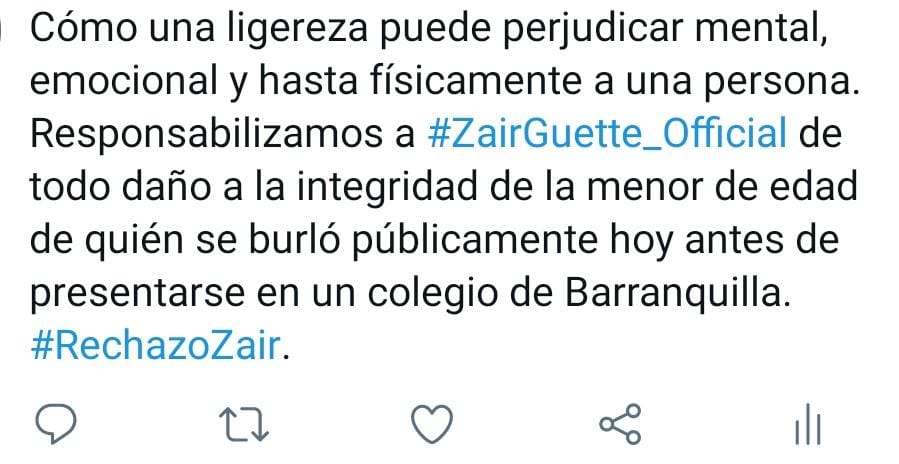 laura961025's tweet photo. A este personaje le pareció chistoso grabar a mi hermana riéndose de ella y subirlo a redes 
#RechazoZair #Zair_GuetteOfficial https://t.co/DbqmNnnMdg