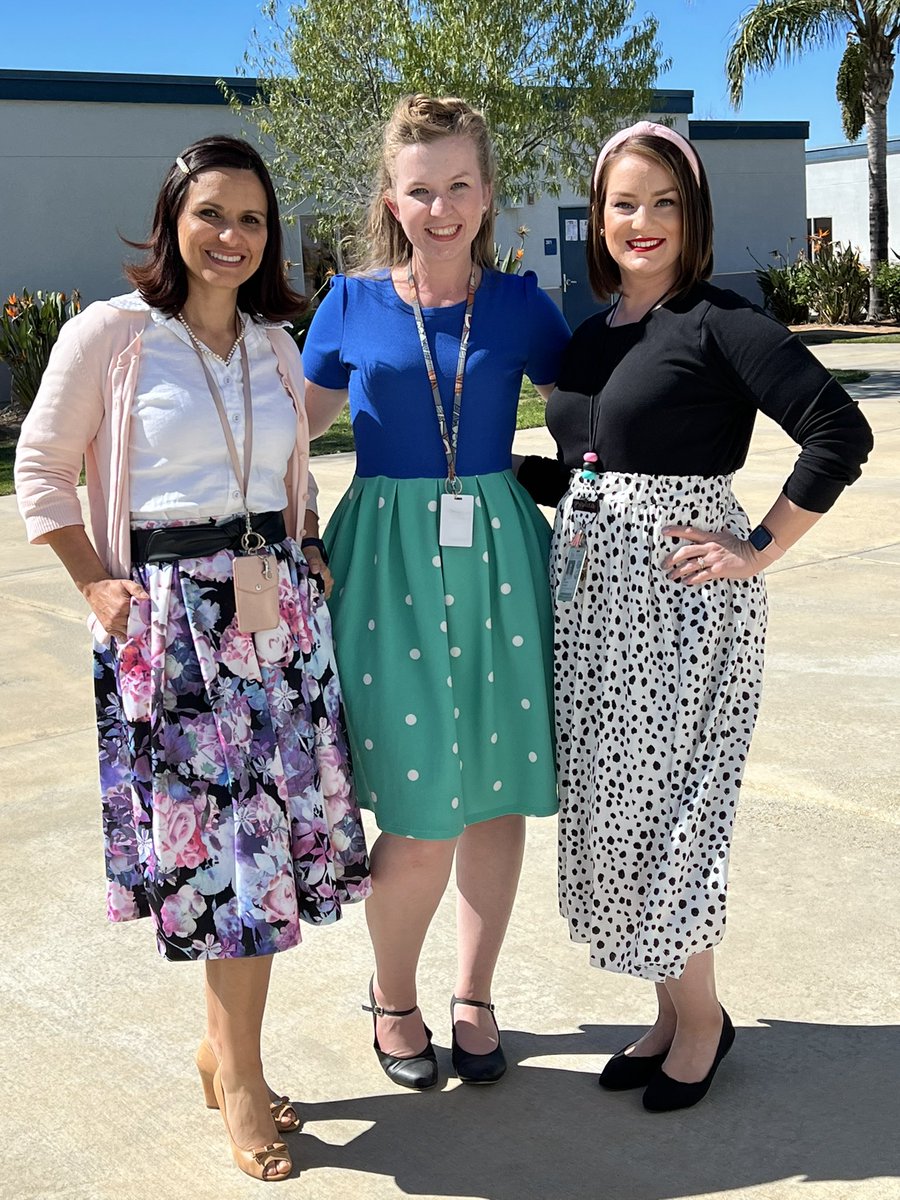 Throwback Thursday 50’s style 💕<a href="/Columbia_VVUSD/">Columbia Elementary</a> <a href="/MrsValcarcel/">Mrs. Valcarcel</a>
