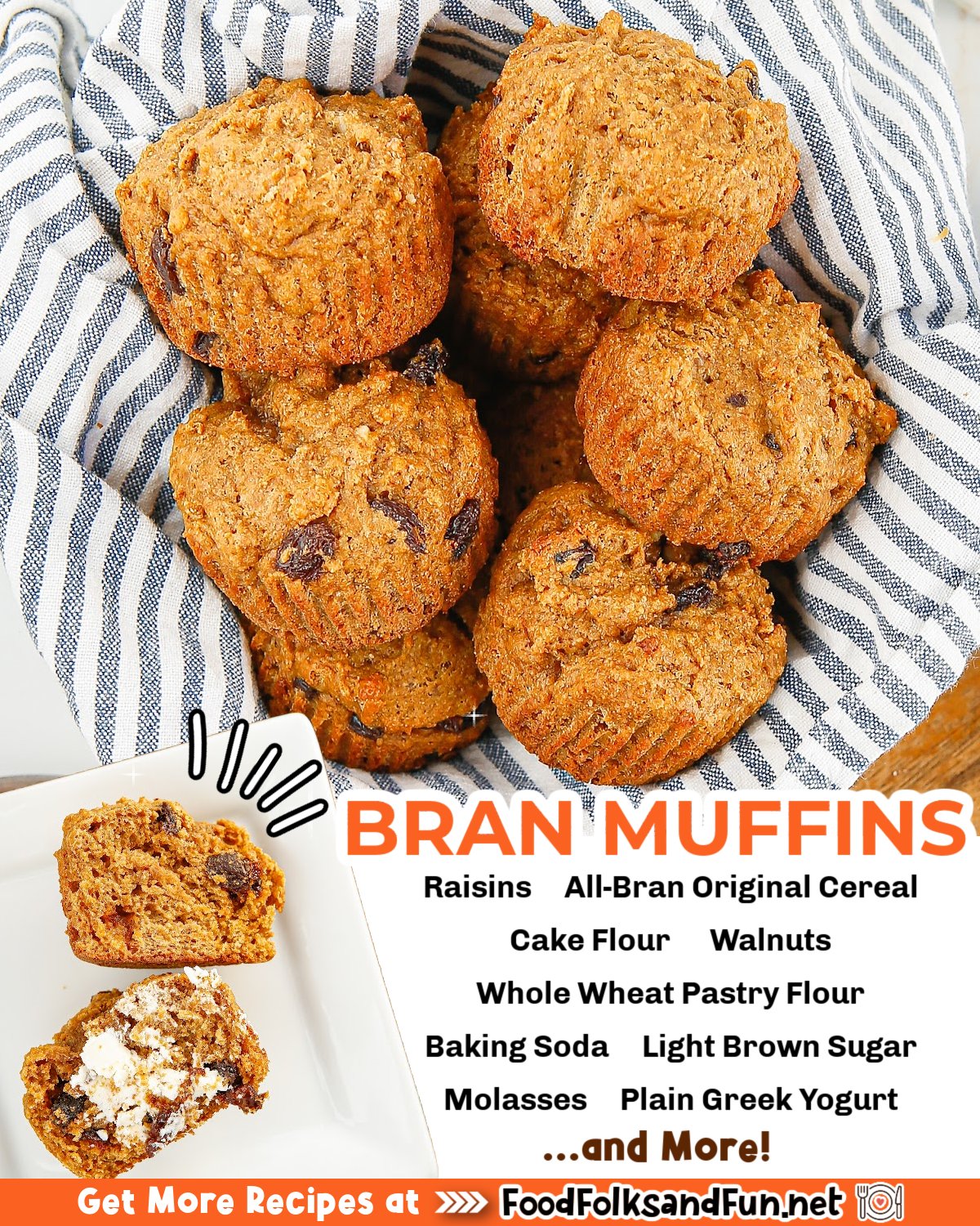 Food Folks and Fun on Twitter "This Bran Muffin Recipe with Molasses