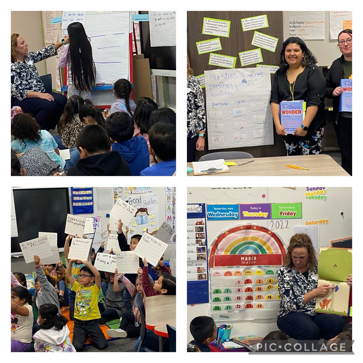 DeborahBurkett2's tweet photo. Patters of Wonder labsite at PBE  Love the work our PreK and Kinder teachers did today! We had so much fun learning with @whitney_larocca thank you for coming!
@GonzalezM3IC @ClauThomas11 @ReadandWriteBFF @sdcastro15 
@AshYeager01 @Ms_GuerreroKG @MaestraCantu @PineBurrCISD https://t.co/X94kKXUS1v