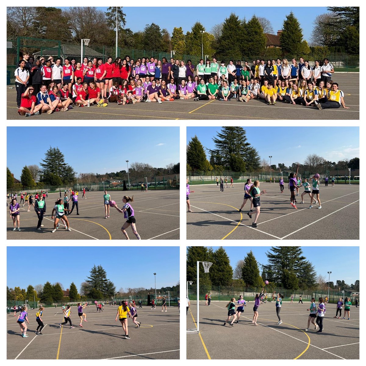 We had an action-packed afternoon on the courts, with 24 matches played by our 4th and 5th years in House Netball.