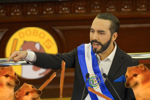 <a href="/nayibbukele/">Nayib Bukele</a> ¡Yo ask him when he's gonna list #DOGEBONK for real. #DOBO $DOBO aims to #keepcryptoweird is a #memecoin and an #analytics coin, it even beat Elon Musk into space! <a href="/sorryelon/">Sufyan Ahmad</a>!

¡Cheggit El' Presidente!