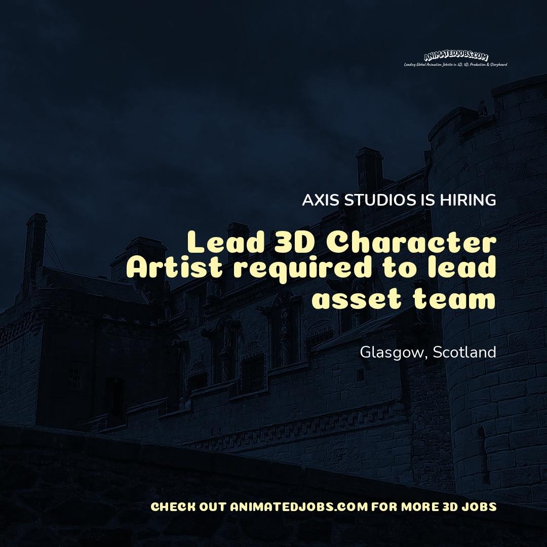 animationjobs's tweet image. 📣 Freelance Lead Character Artist job with Axis Studios

🦸 To lead project based asset teams using both hard surface and sculpted technique animatedjobs.com/jobs/lead-char…