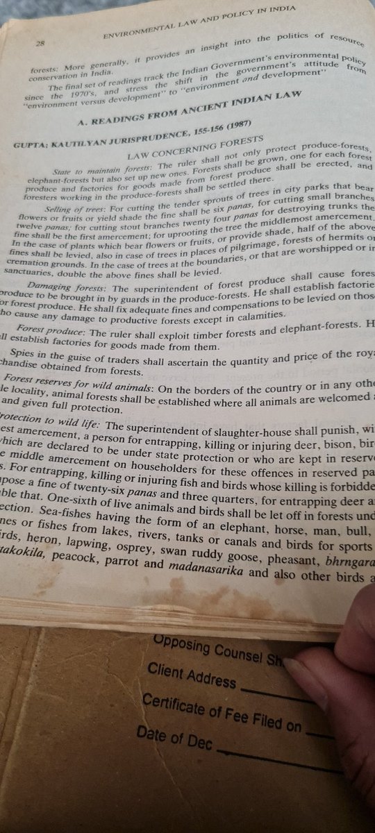 IndiedogC's tweet photo. Ancient Environmental policy and laws of India. Wonder if we have deteriorated as a civilised nation. https://t.co/tq6M7ZeSWr