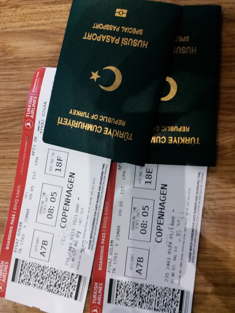 İstanbul Airport Dışhatlar
Copenhag Airport Denmark