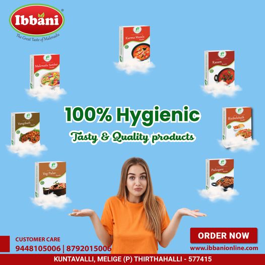 vtech_group's tweet photo. 100% Hygienic, Tasty &amp; Quality products. 
To order online visit : https://t.co/sB9oZtuURq
#ibbnaifoods #vegpulao #tirthahalli #malnadtaste
#masala #indianfood #foodie #food
#spicy #homemade #foodstagram #foodlover
#yummy #indianspices #tasty #streetfood #vegpulao
#bisibelebath🍲 https://t.co/Cs4vBucEjM