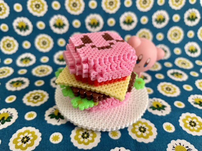 立体アイロンビーズのtwitterイラスト検索結果