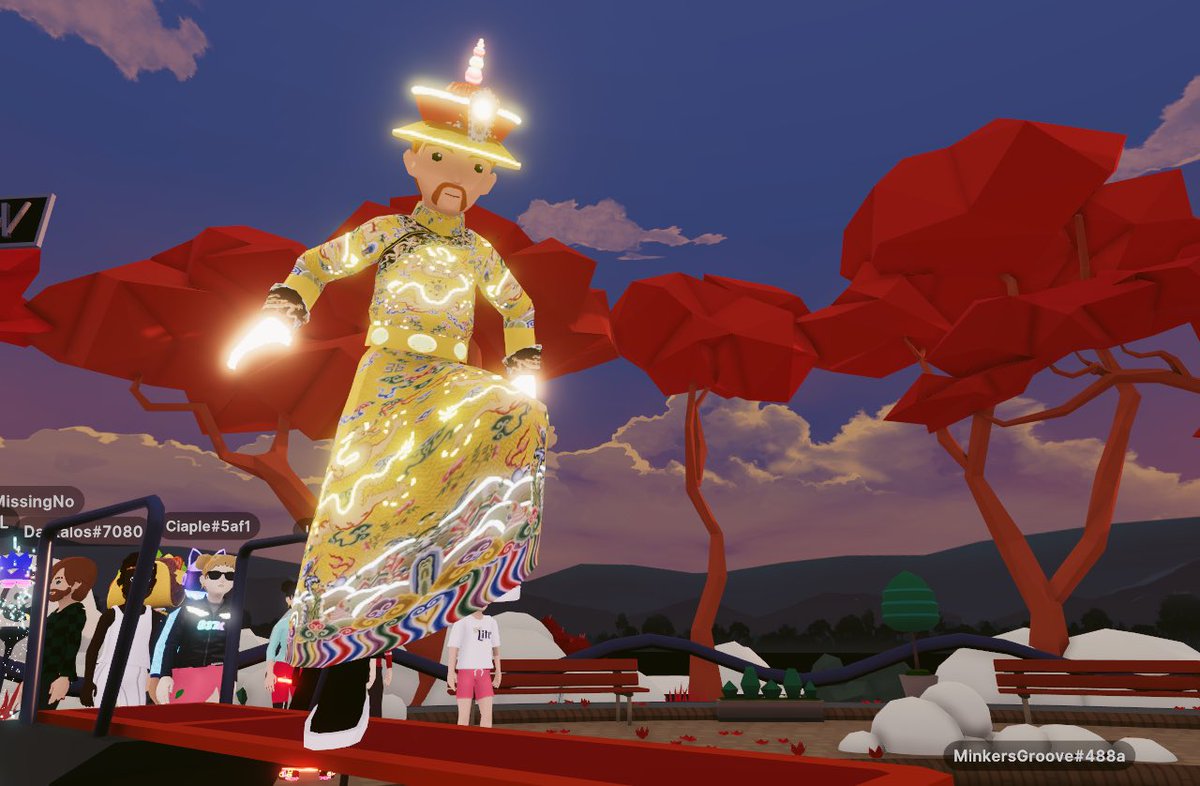 We are collaborating with The Palace Cathay View(故宫观唐) and <a href="/7heywave/">Agentboostr</a> for NFT designs, and more importantly are allowed to use its IP. That is amazing!