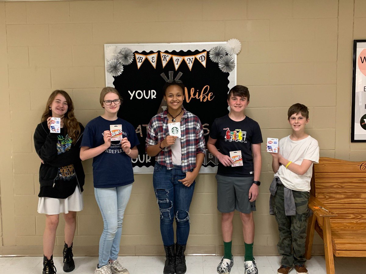 WarrenJrHigh's tweet photo. Congratulations to our first round MVPs of our March MATHness competition!! These students completed the most Zearn lessons in their brackets! (Not pictured: Landon Bell). A HUGE THANK YOU to SK Construction Consulting LLC for their donations of these $15 gift cards! https://t.co/02blS4UcZl