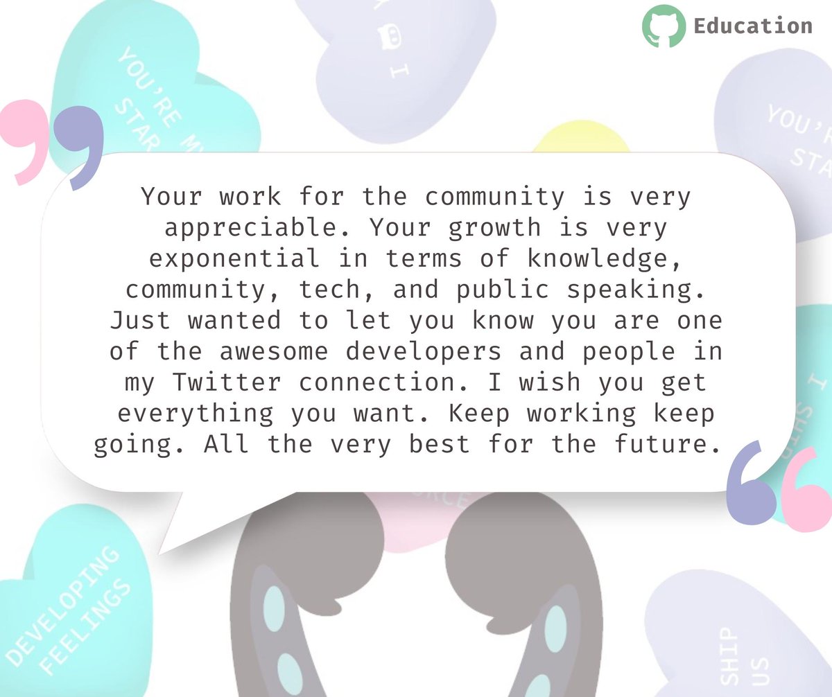 GitHubEducation's tweet photo. Anonymous #OpenSourceValentine for you @nocarrycooldude π https://t.co/ZDu6QNVtkA