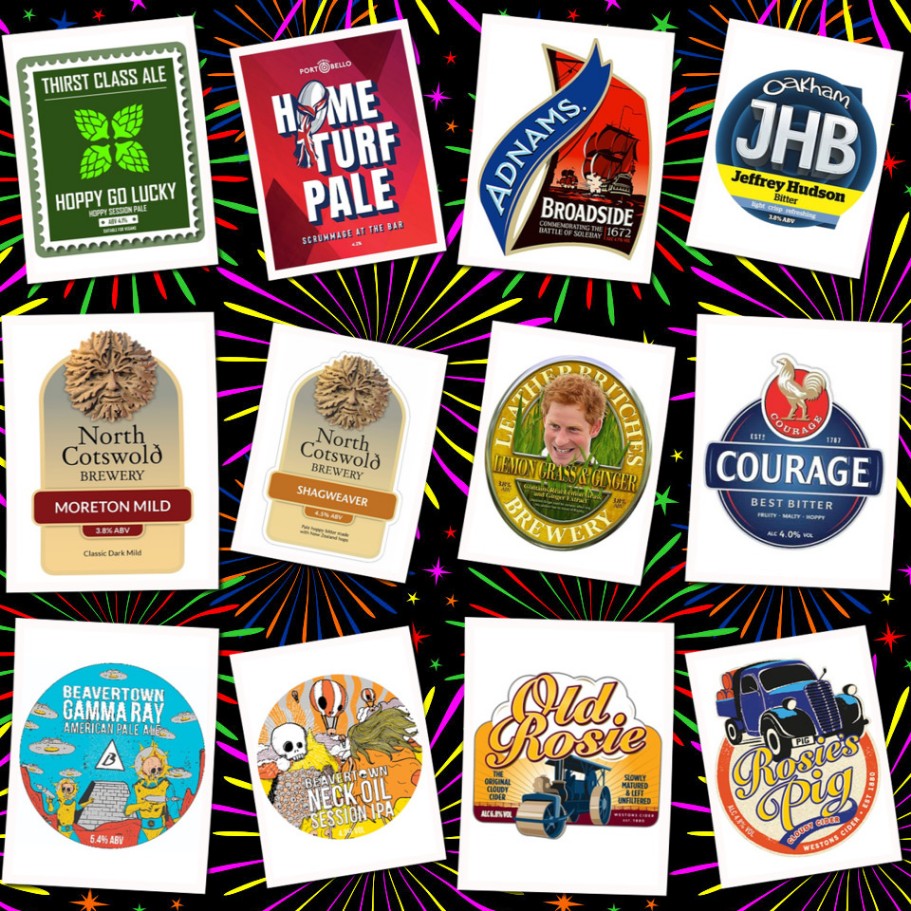 On the bar today!
Beer Board: goo.gl/Zc9RbE

<a href="/ThirstClassAle/">Thirst Class Ale</a> <a href="/PortobelloBeer/">Portobello Beer</a> <a href="/Adnams/">Adnams Southwold</a> <a href="/OakhamAles/">Oakham Ales</a> @NorthCotswoldBrewery <a href="/LeatherBritBrew/">Leatherbritches Brew</a> <a href="/theeaglebrewery/">Eagle Brewery</a> <a href="/gdvcamra99/">GDV CAMRA</a>
#RealAleFinder