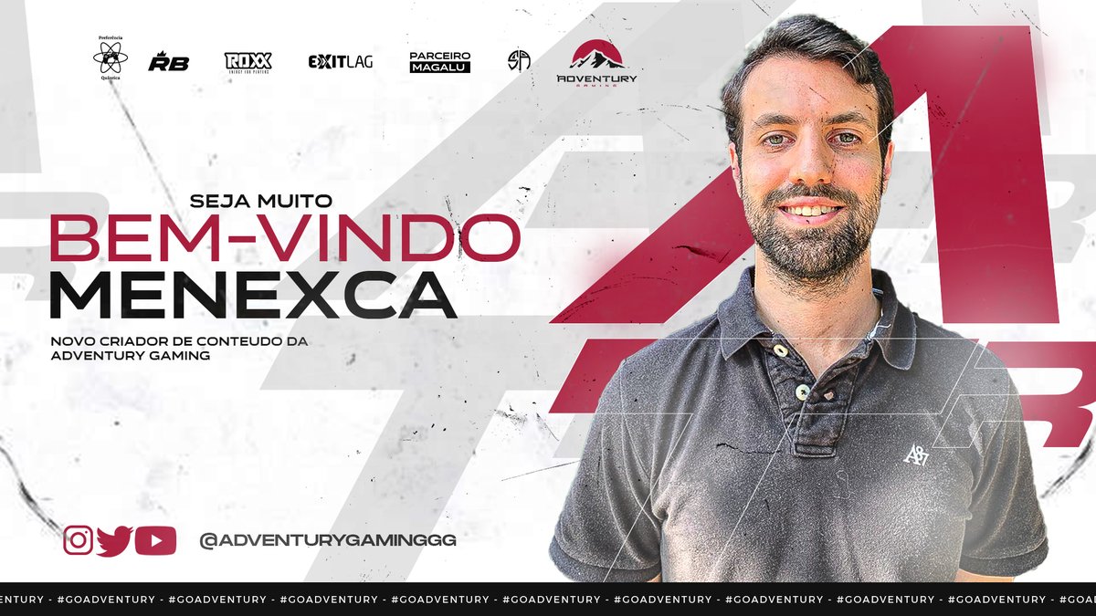 adventurynet's tweet photo. Olá, Aventureiros!
Hoje, nós da Adventury Gaming, temos o orgulho de apresentar nosso mais novo criador de conteúdo : https://t.co/ACJvTOVMRX
#GOaTR #PartiuAventura #VenhaseraTR https://t.co/XHcUT5jMKc