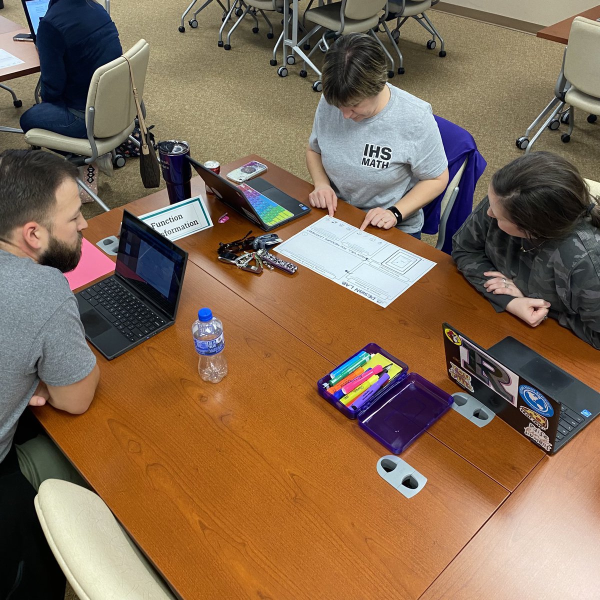 FISDSecmath's tweet photo. PL Cadres are up and going! Excited for the learning opportunities our teachers will experience this fall. Thank you @virtual_nelson for facilitating tonight’s session. #FISLearns #FISDSecMath @FISD_TnL https://t.co/pD16iKXMYa