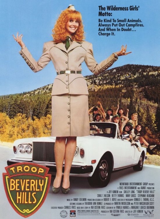 FilmNewsNos's tweet photo. 🎬MOVIE HISTORY: 33 years ago today, March 24, 1989, the movie ‘Troop Beverly Hills’ opened in theaters!
#ShelleyLong #CraigTNelson #BettyThomas #MaryGross #KarenKopins #JennyLewis #EmilySchulman #CarlaGugino #KellieMartin #TashaScott #ToriSpelling #WillieGarson #AmiFoster https://t.co/ATTYWngumX