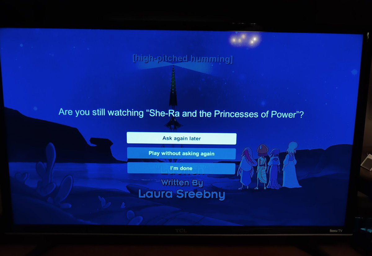 Netflix, you should really know by now.